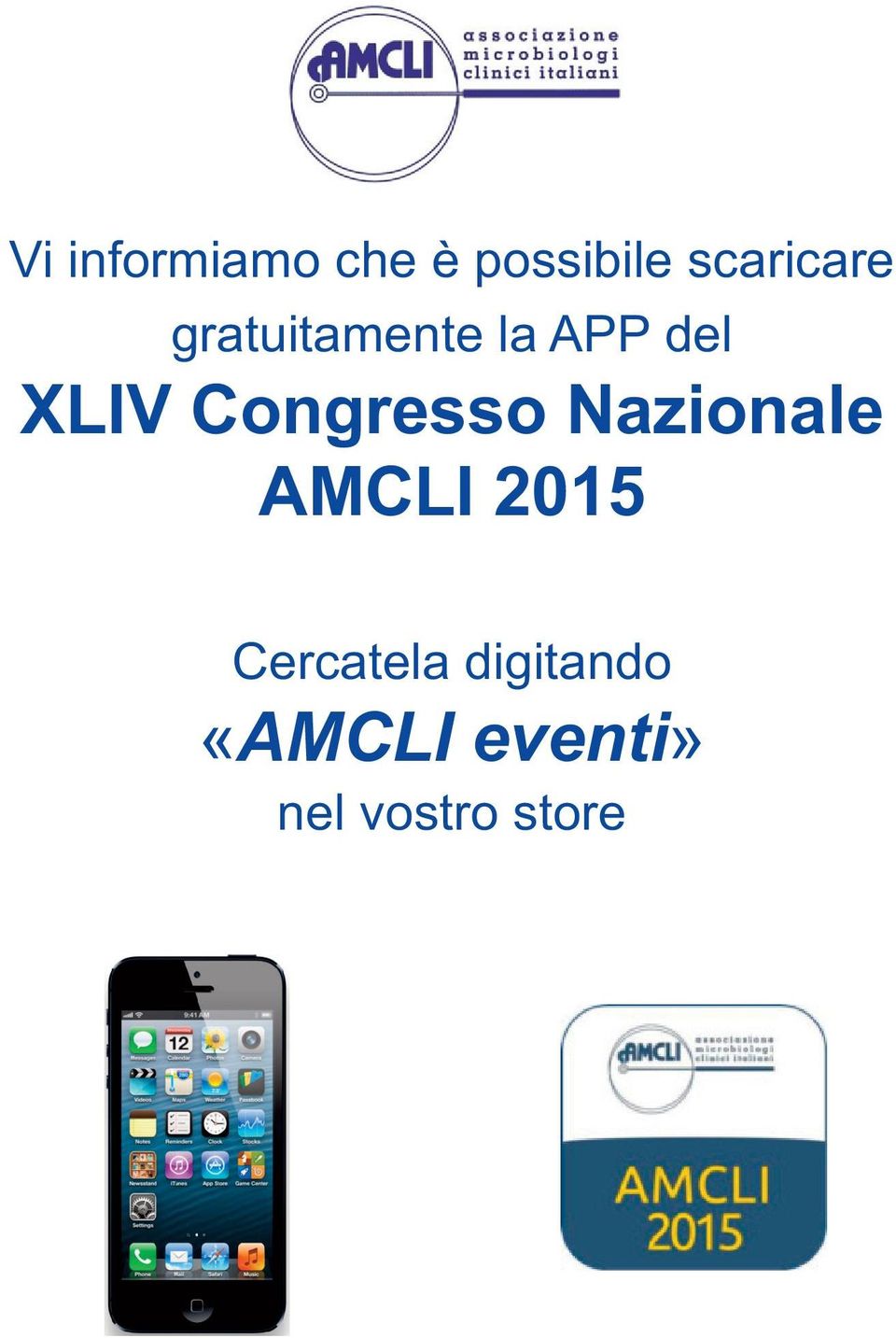 XLIV Congresso Nazionale AMCLI 2015