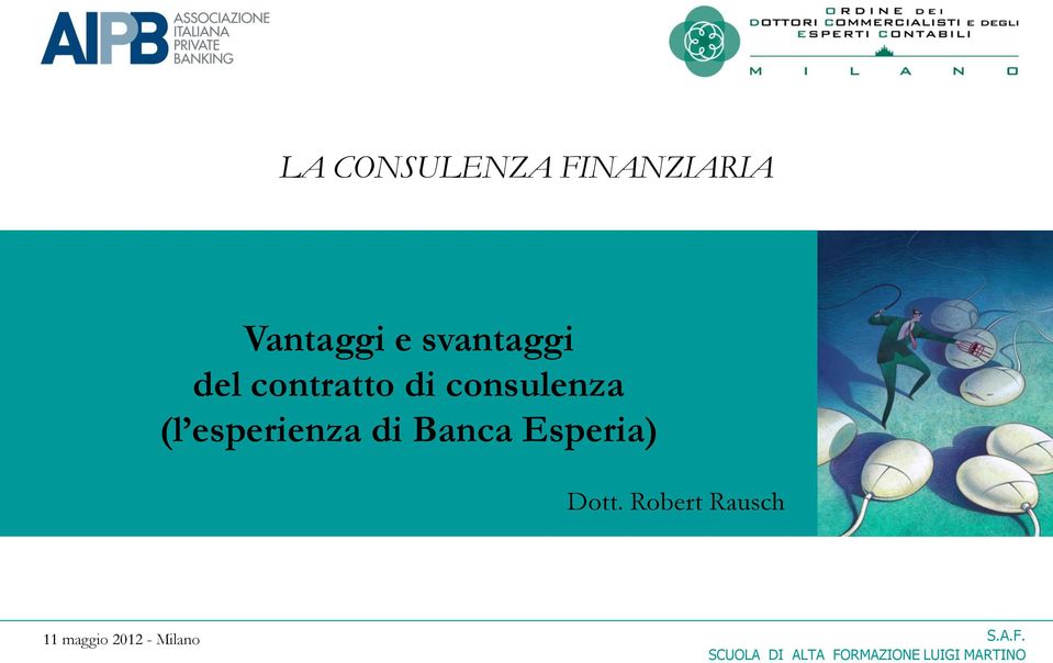 Banca Esperia) Dott.