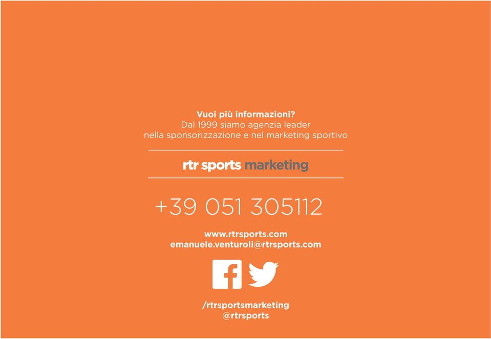 sponsorizzazione e nel marketing sportivo +39 051