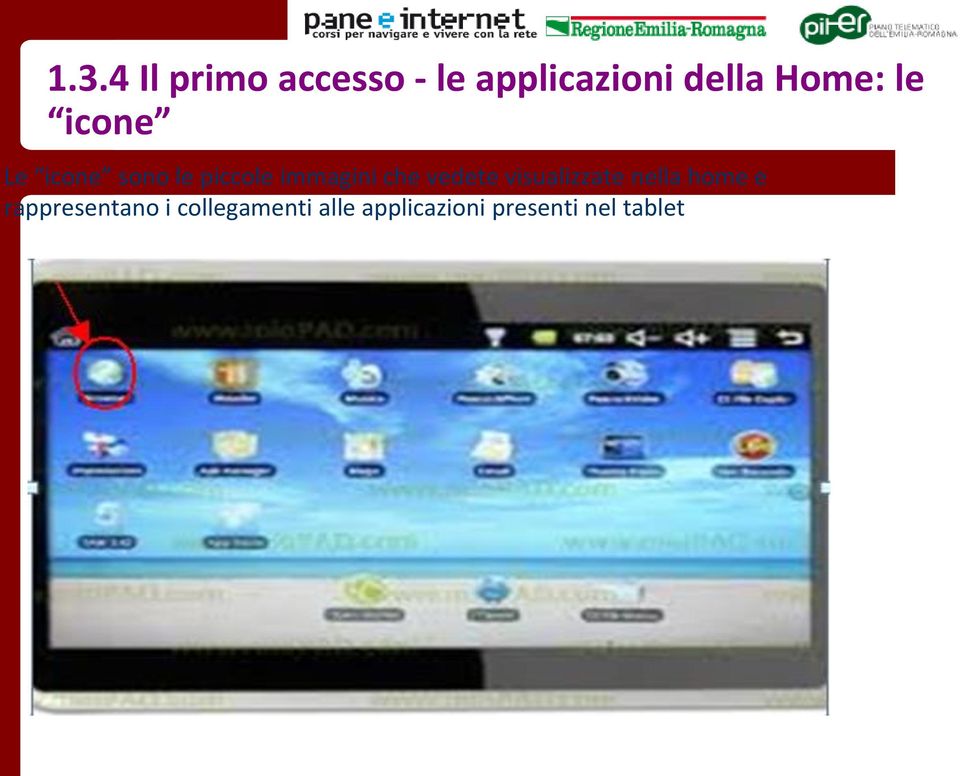 che vedete visualizzate nella home e