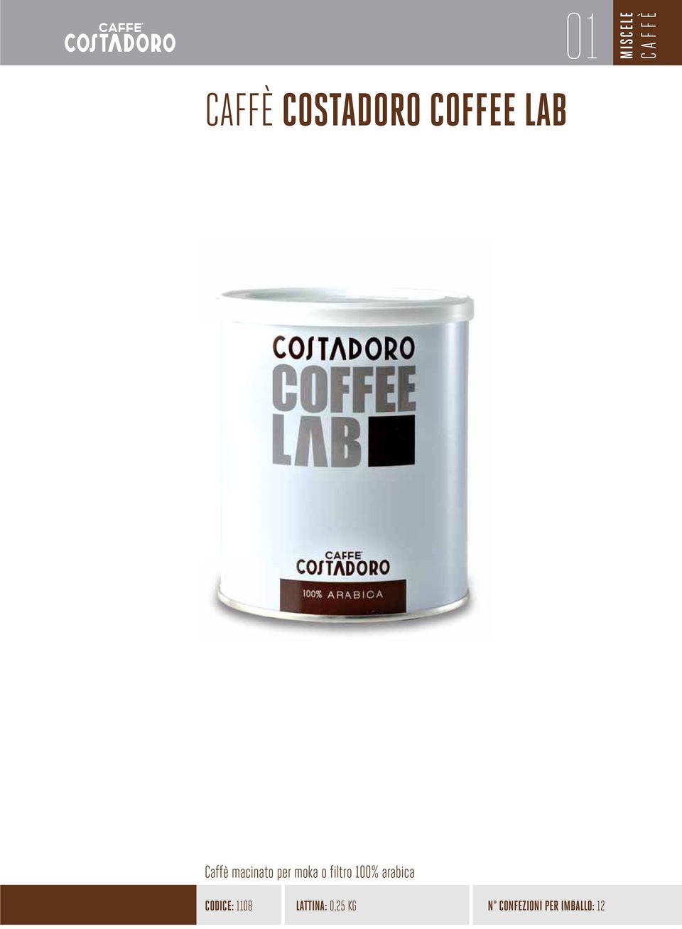 filtro 100% arabica CODICE: 1108