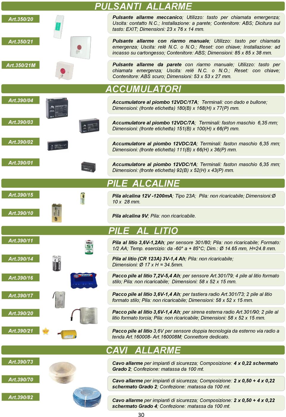 O.; Reset: con chiave; Installazione: ad incasso su cartongesso; Contenitore: ABS; Dimensioni: 85 x 85 x 38 mm.