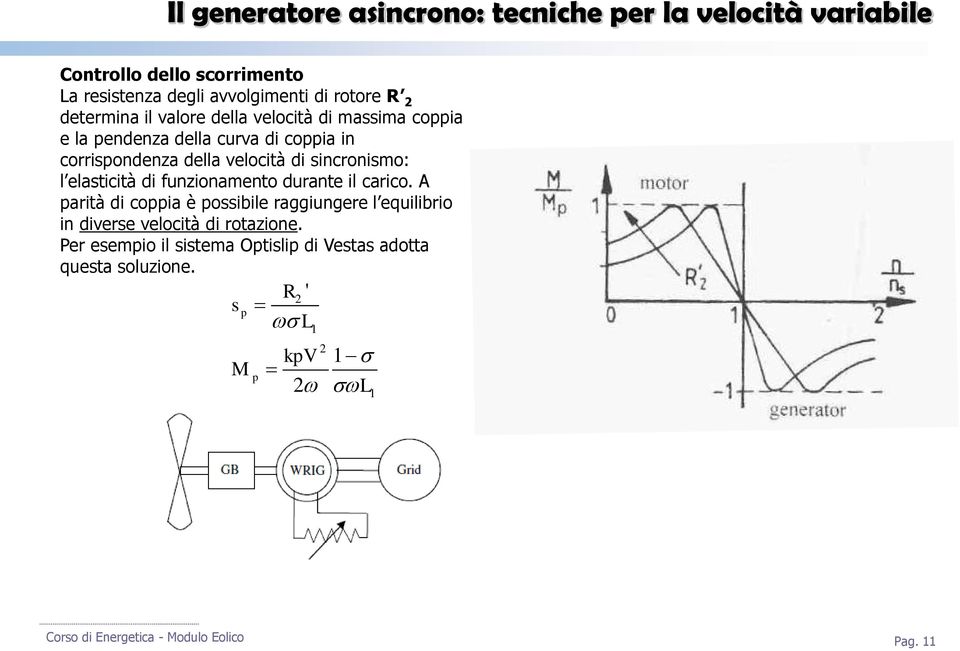 velocità di sincronismo: l elasticità di funzionamento durante il carico.