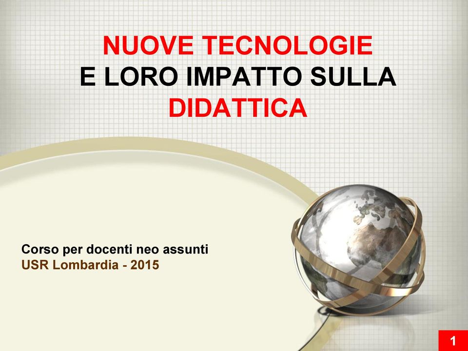 Corso per docenti neo