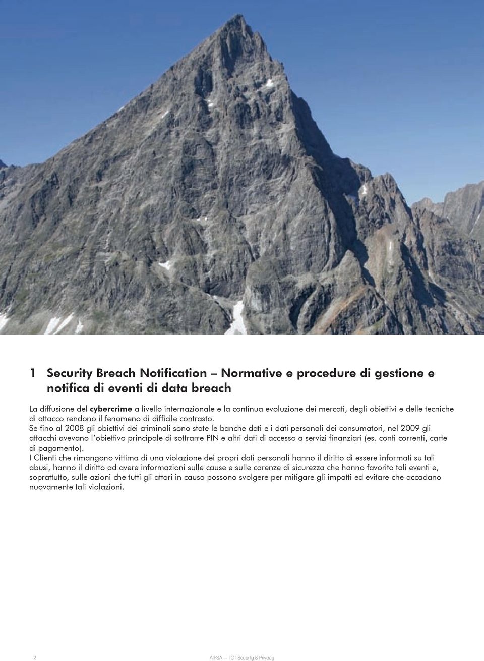 Se fino al 2008 gli obiettivi dei criminali sono state le banche dati e i dati personali dei consumatori, nel 2009 gli attacchi avevano l obiettivo principale di sottrarre PIN e altri dati di accesso