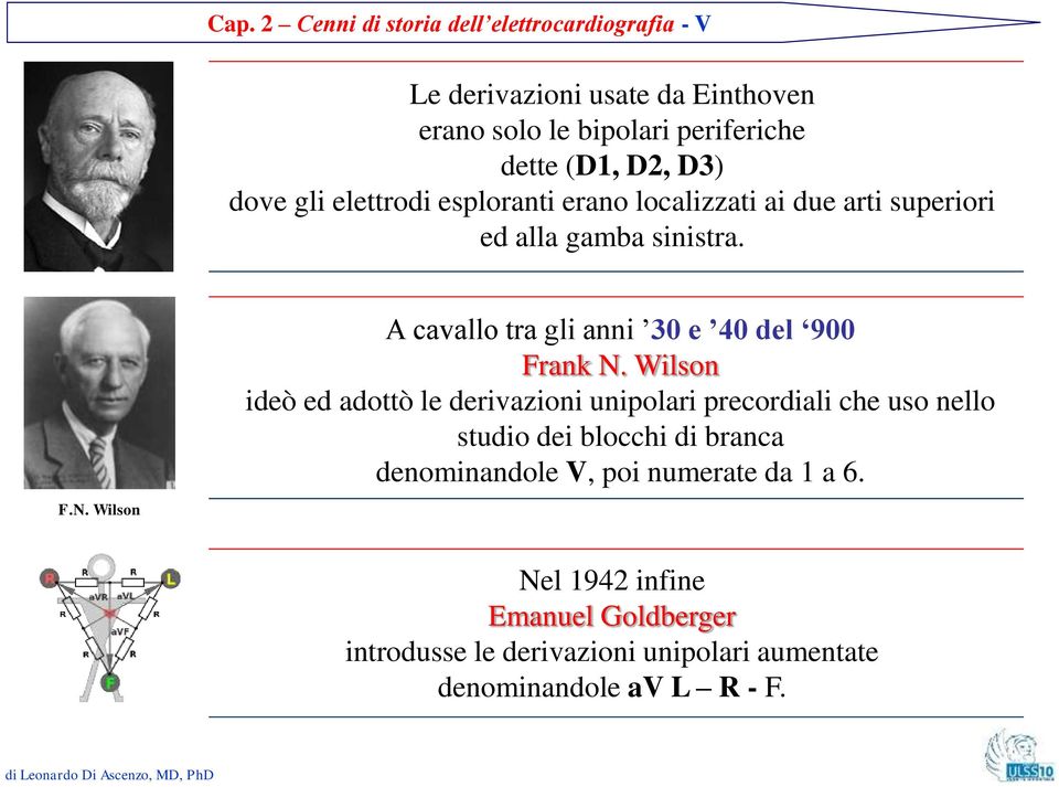 Wilson A cavallo tra gli anni 30 e 40 del 900 Frank N.