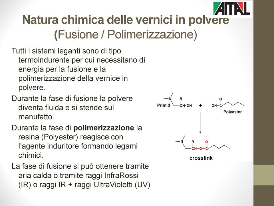 Durante la fase di fusione la polvere diventa fluida e si stende sul manufatto.