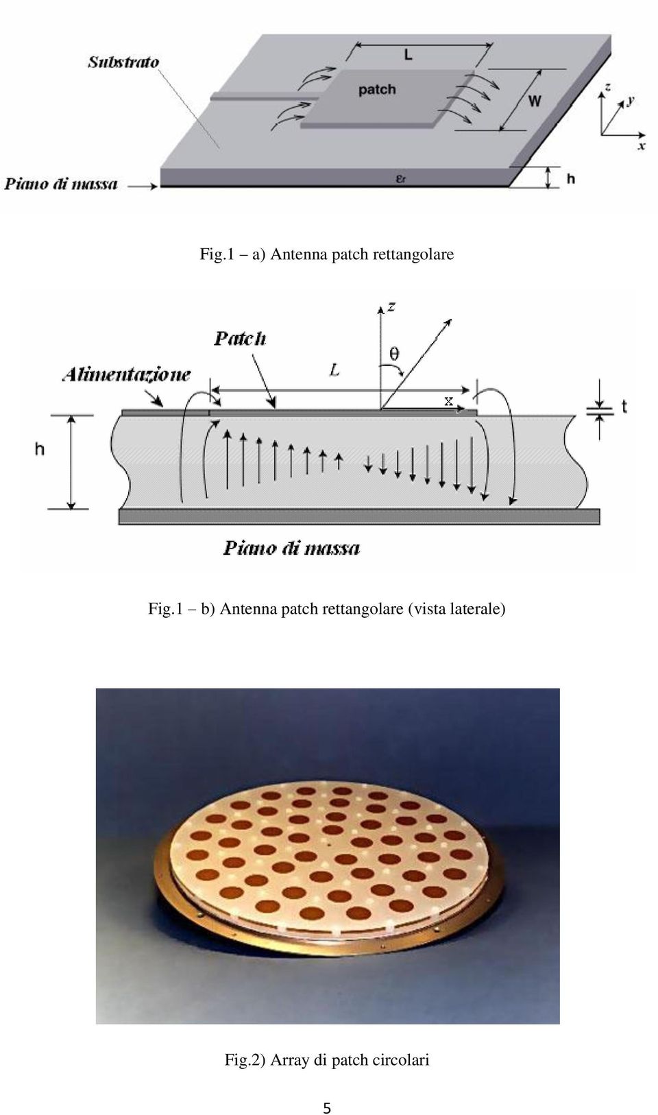 1 b) Antenna patch