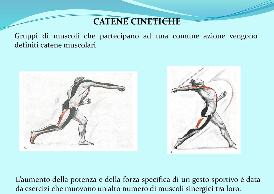 della potenza e della forza specifica di un gesto sportivo è