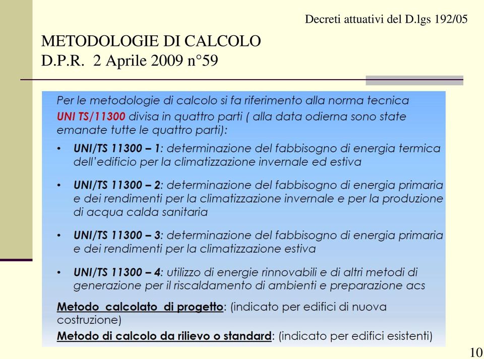 2 Aprile 2009 n 59