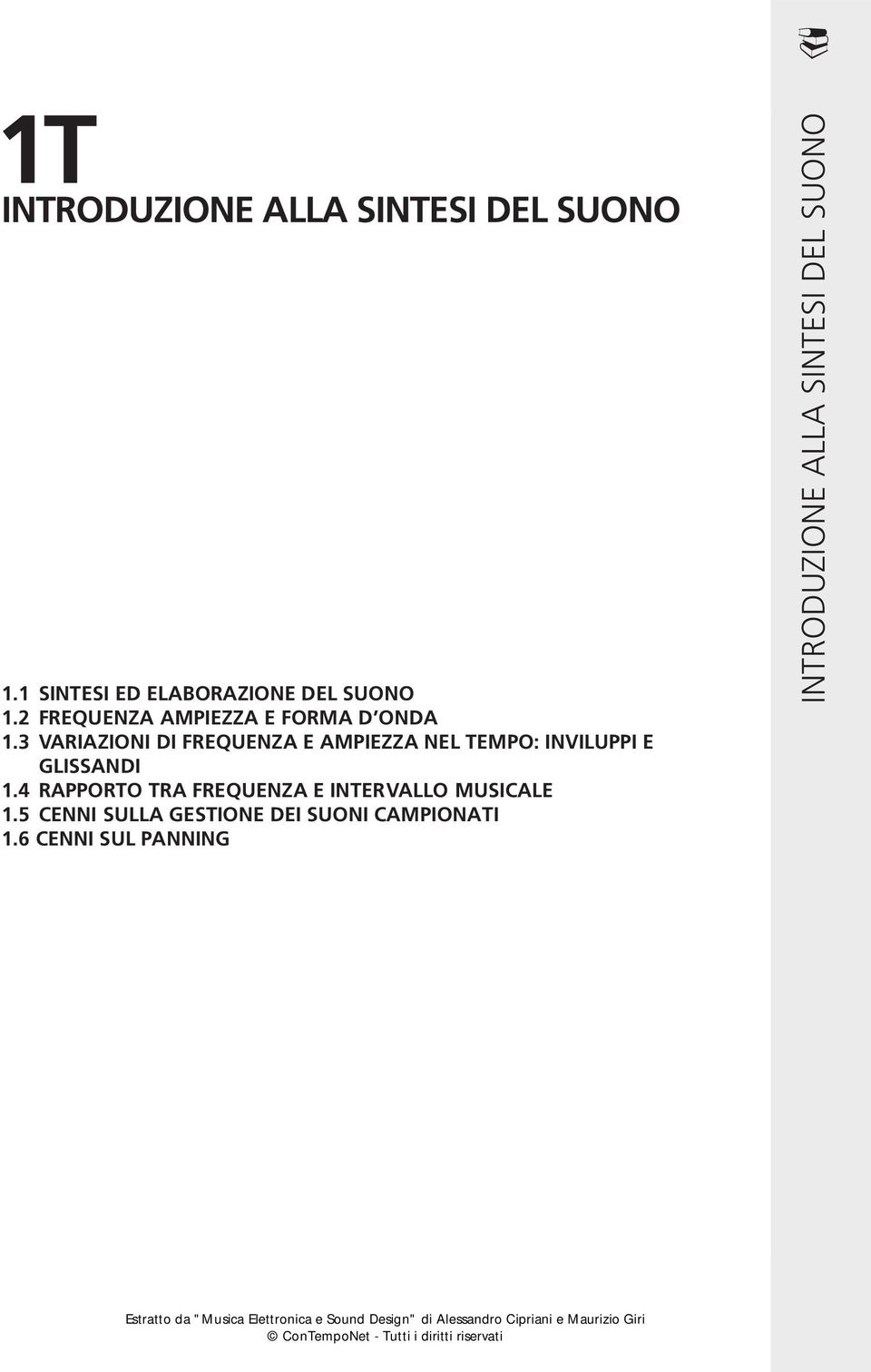 3 VARIAZIONI DI FREQUENZA E AMPIEZZA NEL TEMPO: INVILUPPI E GLISSANDI 1.