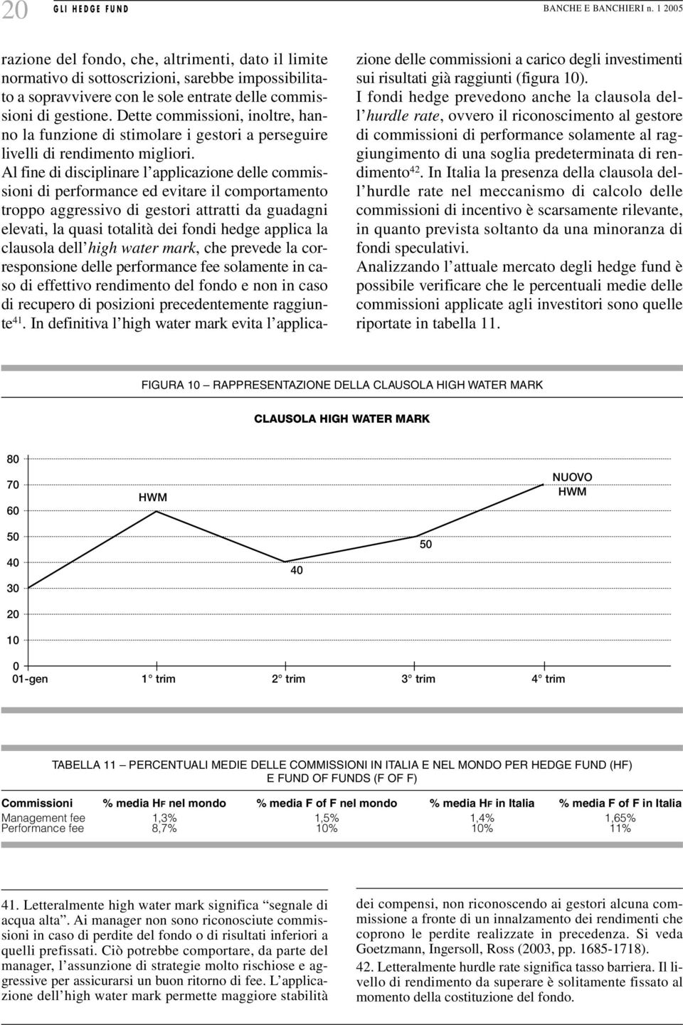 Dette commissioni, inoltre, hanno la funzione di stimolare i gestori a perseguire livelli di rendimento migliori.