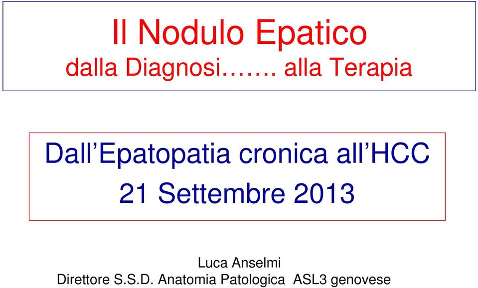 all HCC 21 Settembre 2013 Luca Anselmi