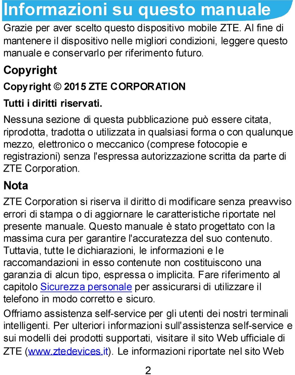 Nessuna sezione di questa pubblicazione può essere citata, riprodotta, tradotta o utilizzata in qualsiasi forma o con qualunque mezzo, elettronico o meccanico (comprese fotocopie e registrazioni)