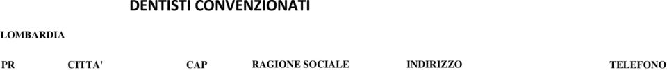 . VIA ANTONIO ALLEGRI 37 0302310633 BS BRESCIA 25124 ME-DENT SRL VIA CREMONA 140 030222482 BS BRESCIA 25125 VITANOVIC VASA BRESCIA VIA M CESARESCO 20