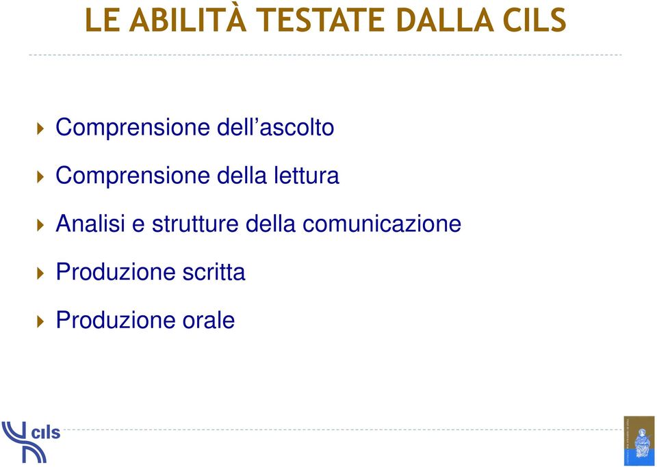 della lettura Analisi e strutture della