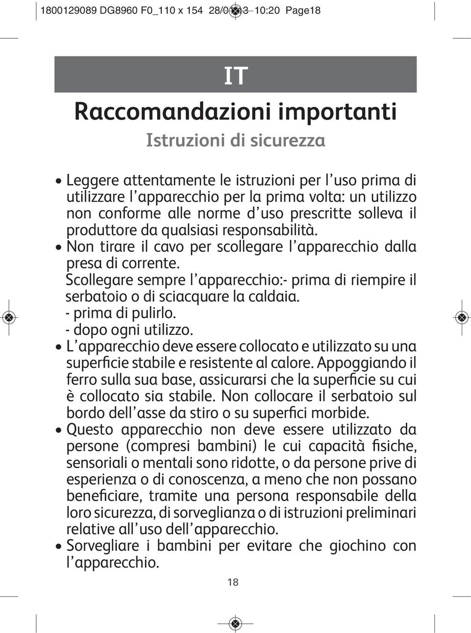 IT Raccomandazioni