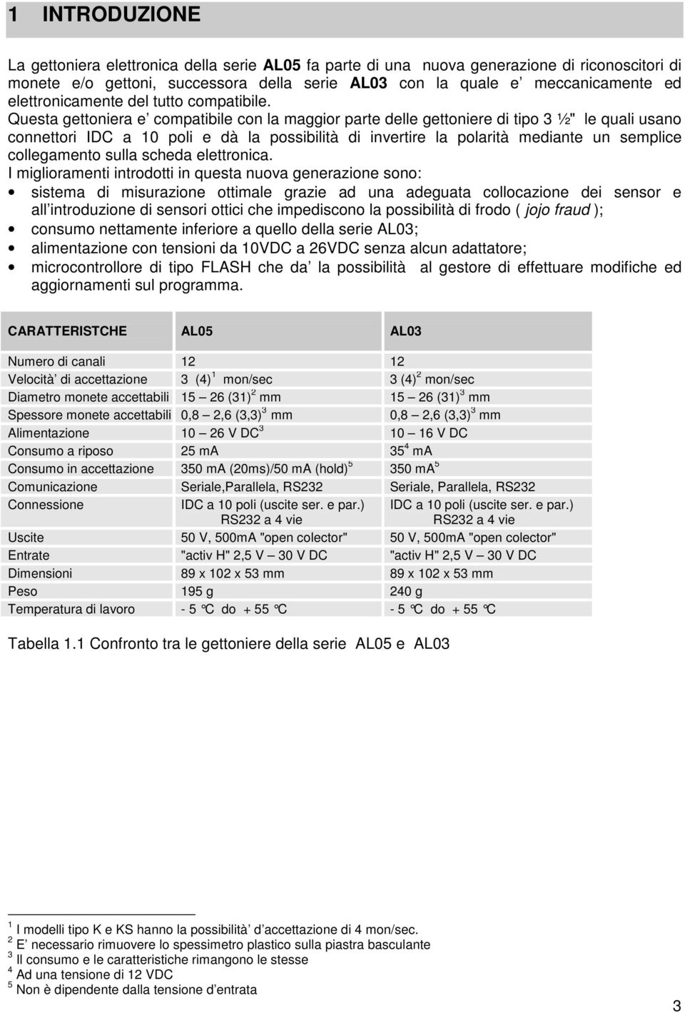 Questa gettoniera e compatibile con la maggior parte delle gettoniere di tipo 3 ½" le quali usano connettori IDC a 10 poli e dà la possibilità di invertire la polarità mediante un semplice