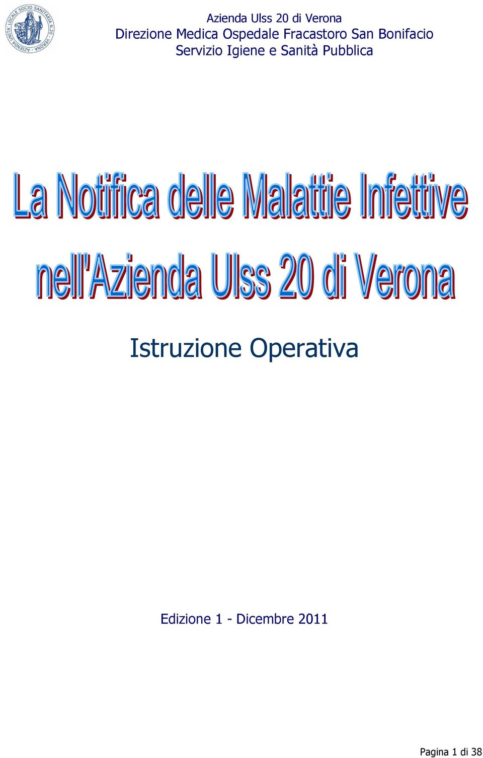 Igiene e Sanità Pubblica Istruzione