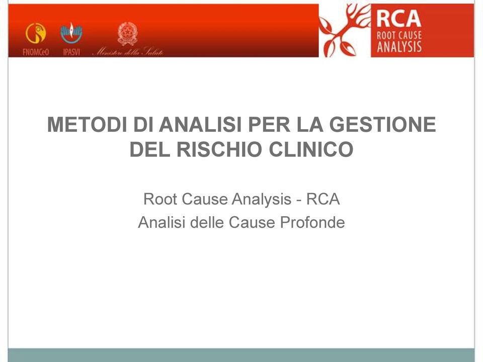 CLINICO Root Cause