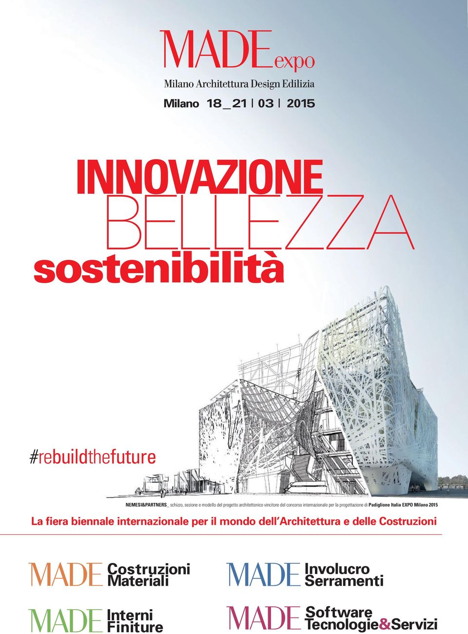 concorso internazionale per la progettazione di Padiglione Italia EXPO