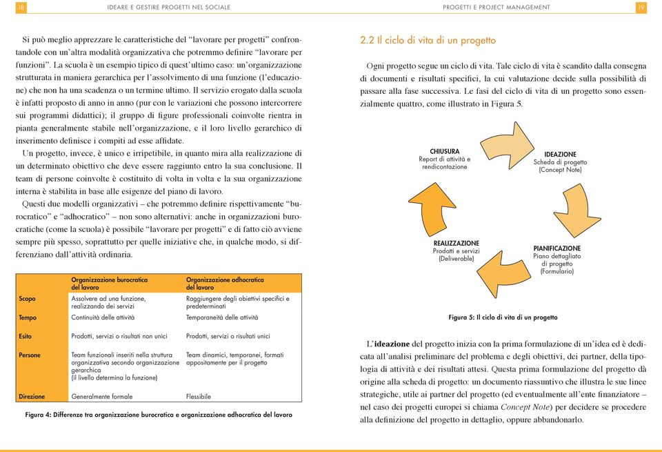 La scuola è un esempio tipico di quest ultimo caso: un organizzazione strutturata in maniera gerarchica per l assolvimento di una funzione (l educazione) che non ha una scadenza o un termine ultimo.