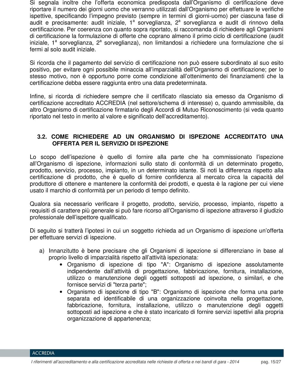 certificazione.