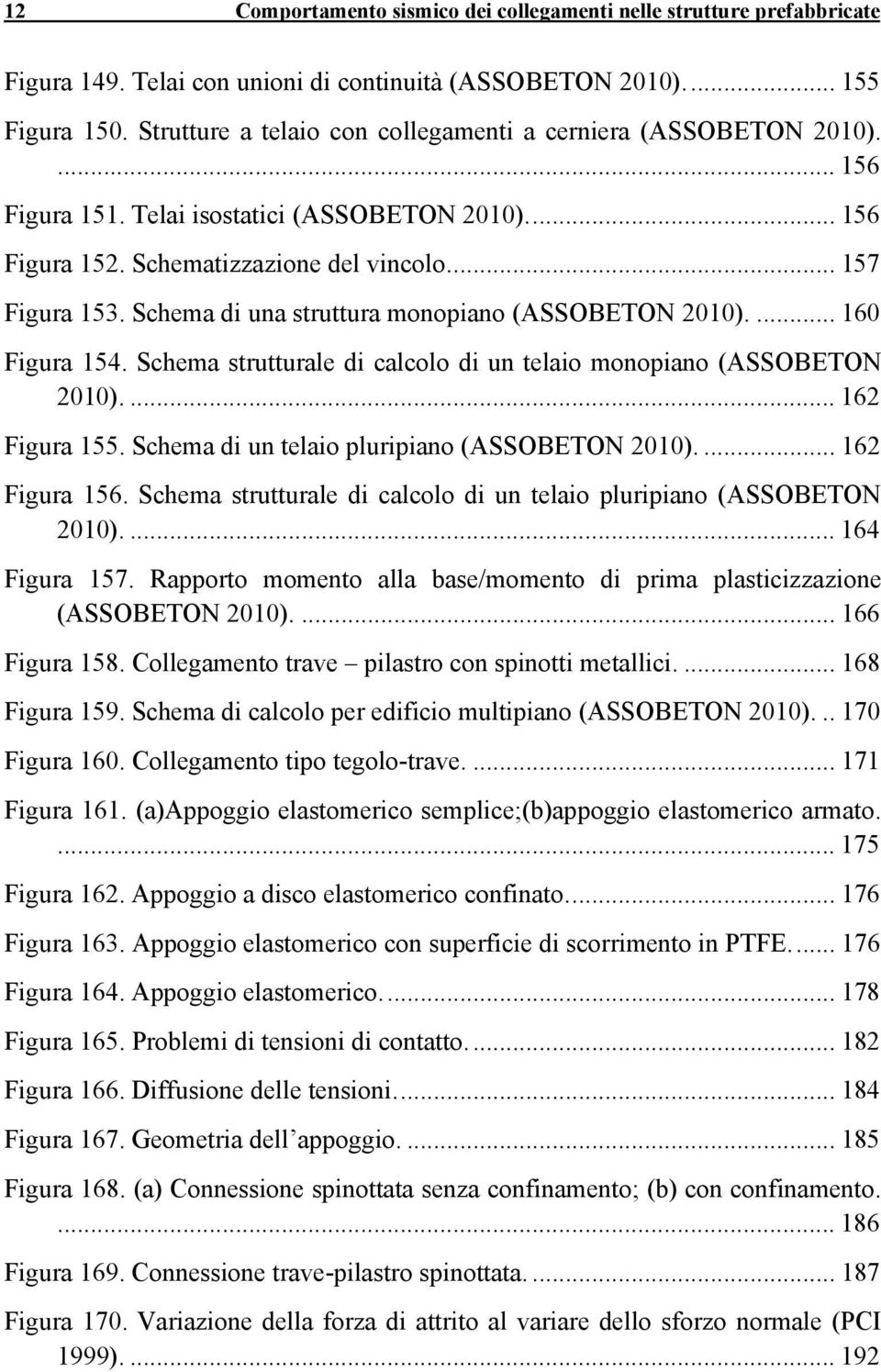 Schema di una struttura monopiano (ASSOBETON 2010).... 160 Figura 154. Schema strutturale di calcolo di un telaio monopiano (ASSOBETON 2010).... 162 Figura 155.