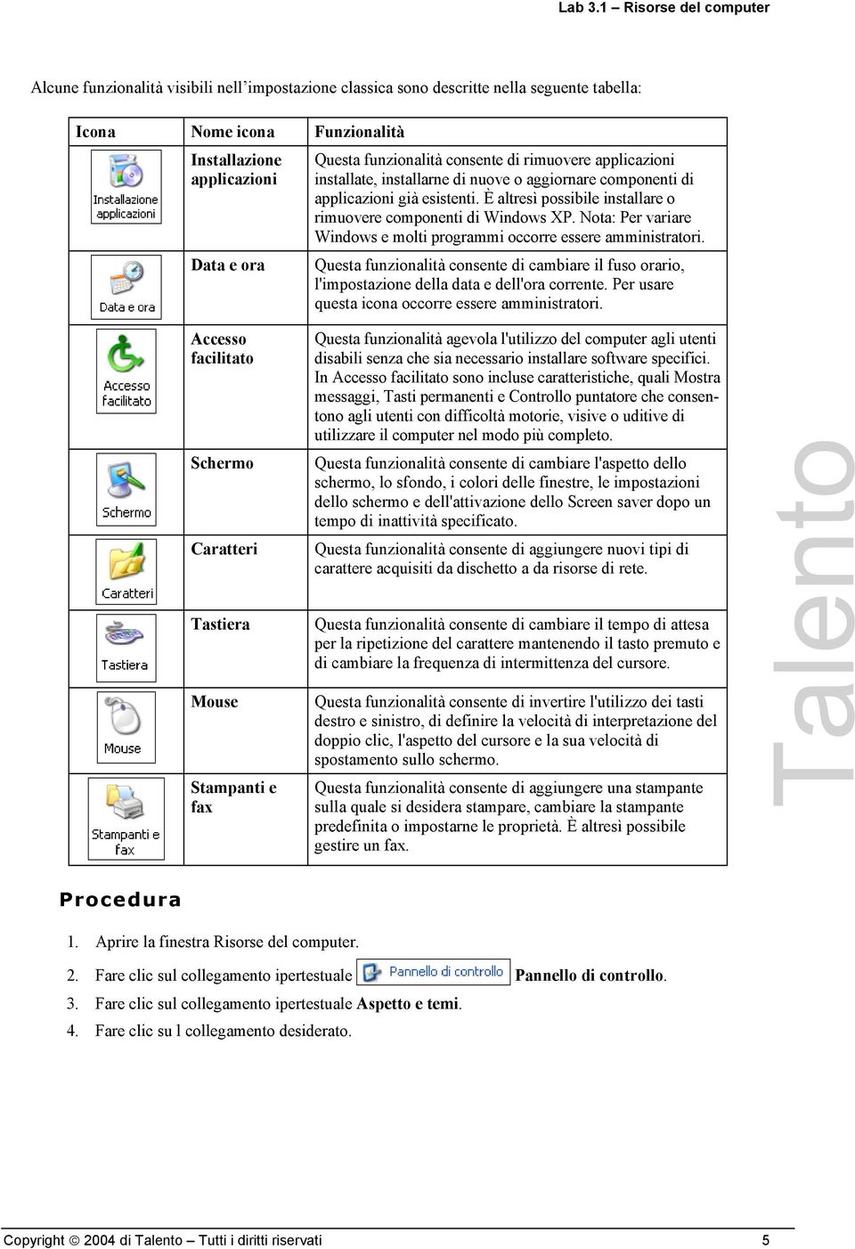 funzionalità consente di rimuovere applicazioni installate, installarne di nuove o aggiornare componenti di applicazioni già esistenti.