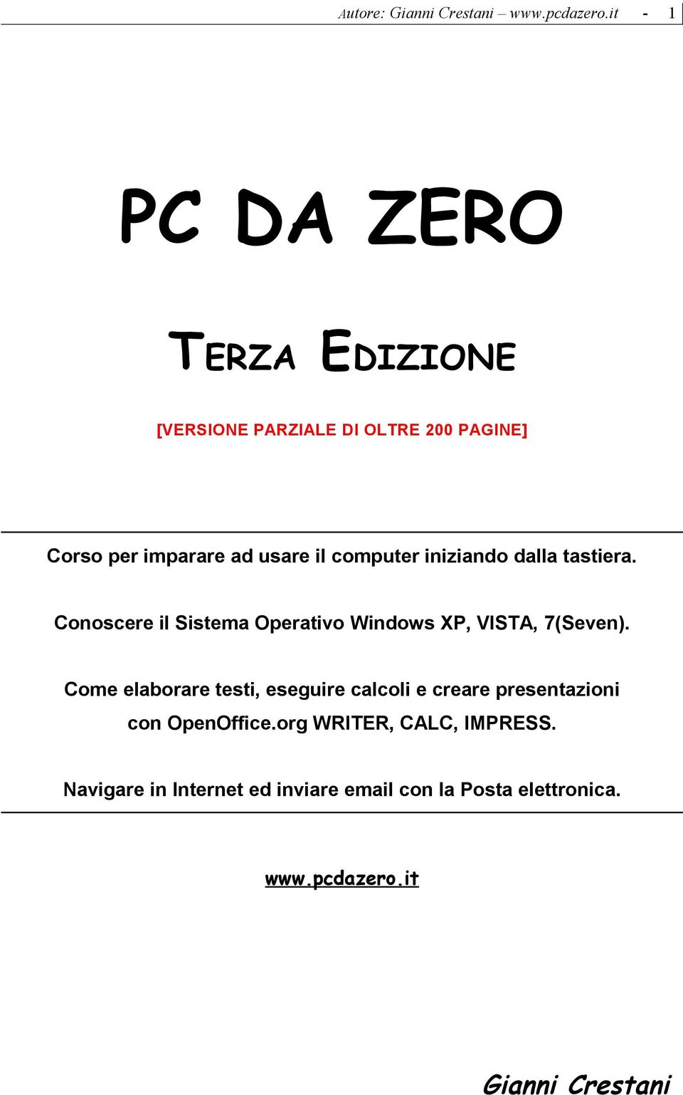 Come elaborare testi, eseguire calcoli e creare presentazioni con OpenOffice.