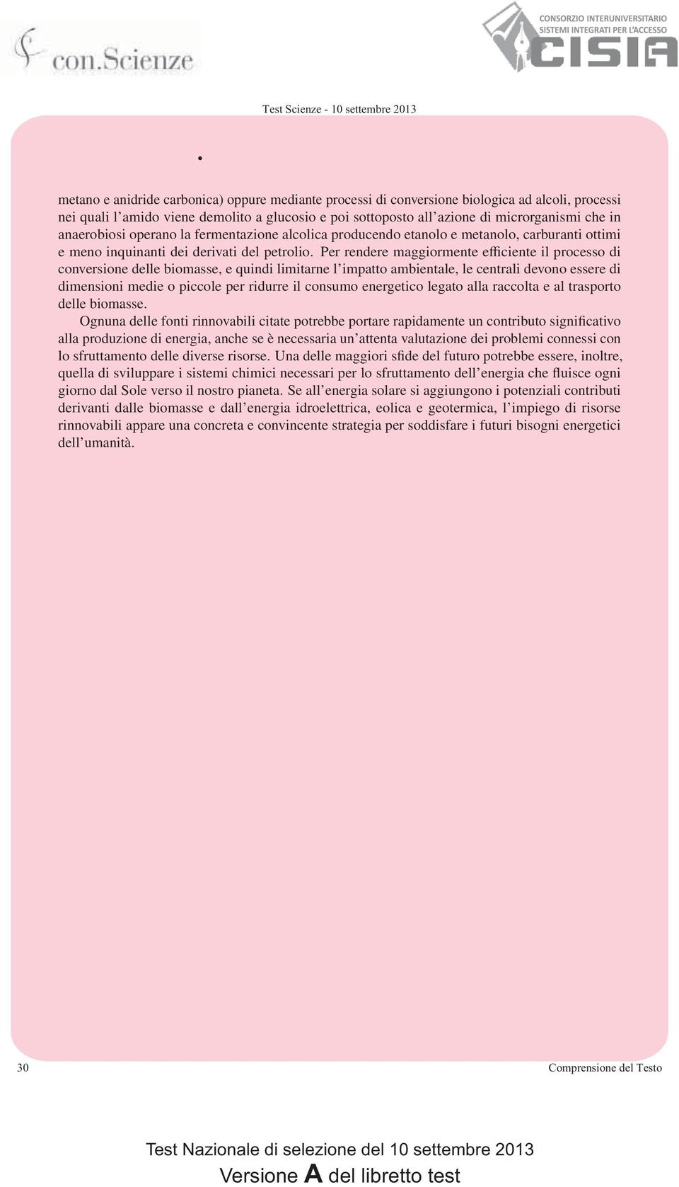 Per rendere maggiormente efficiente il processo di conversione delle biomasse, e quindi limitarne l impatto ambientale, le centrali devono essere di dimensioni medie o piccole per ridurre il consumo