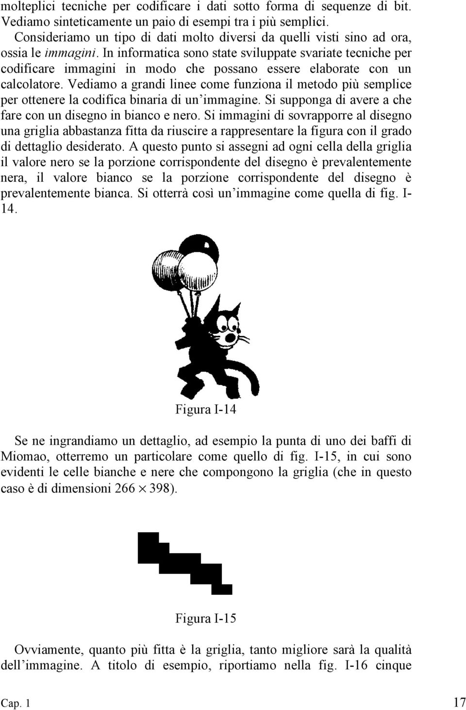 In informatica sono state sviluppate svariate tecniche per codificare immagini in modo che possano essere elaborate con un calcolatore.