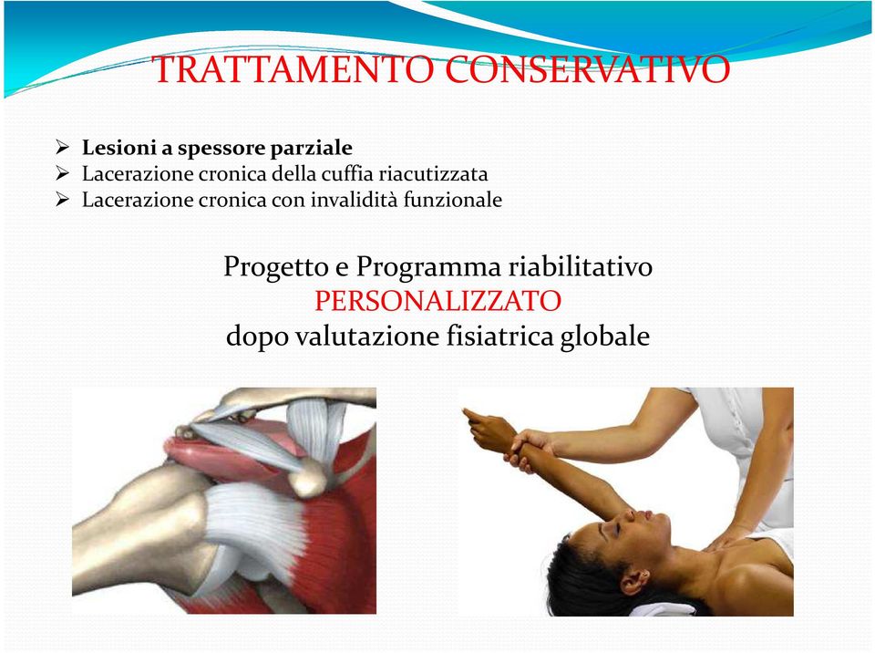 cronica con invalidità funzionale Progetto e Programma