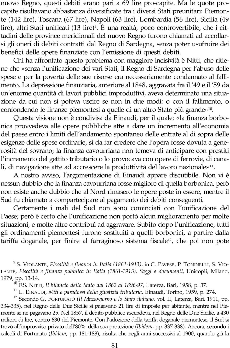 Stati unificati (13 lire) 9.