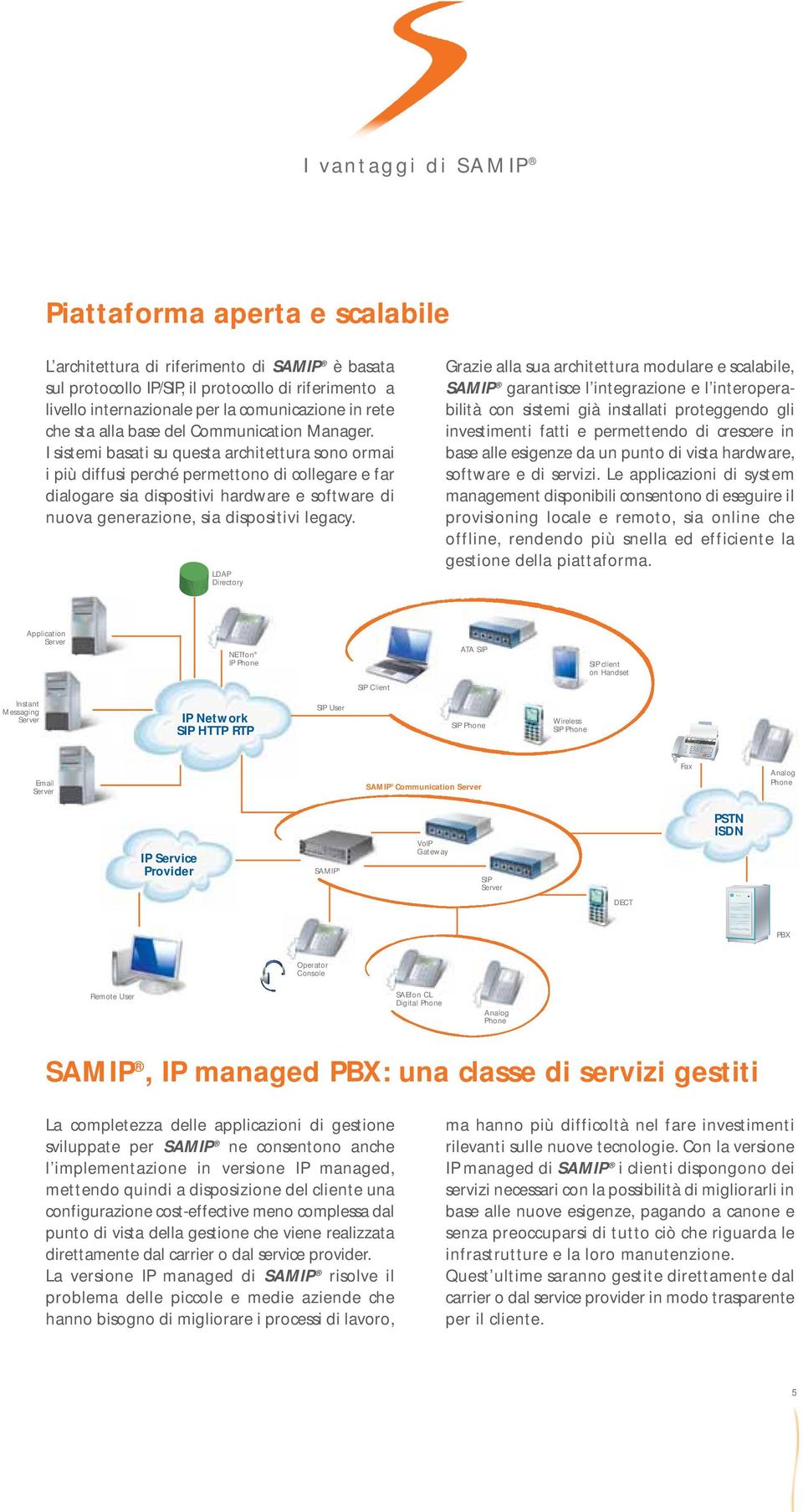 I sistemi basati su questa architettura sono ormai i più diffusi perché permettono di collegare e far dialogare sia dispositivi hardware e software di nuova generazione, sia dispositivi legacy.