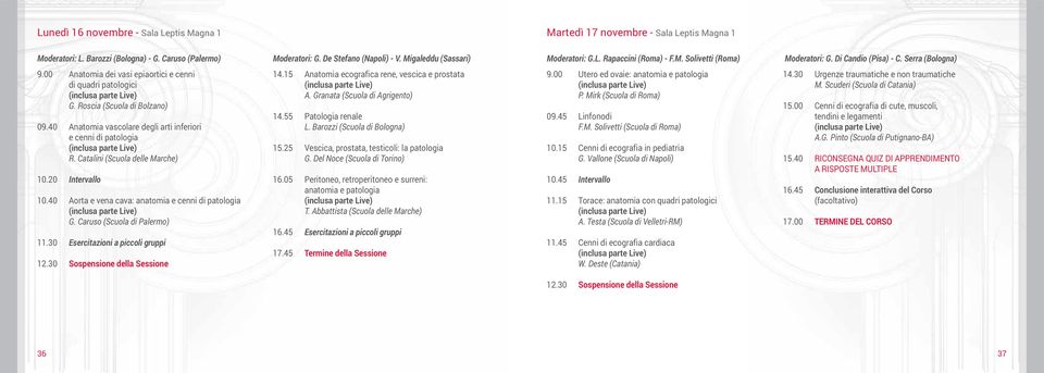 00 Anatomia dei vasi epiaortici e cenni di quadri patologici (inclusa parte Live) G. Roscia (Scuola di Bolzano) 09.