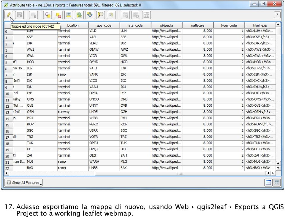 qgis2leaf Exports a QGIS