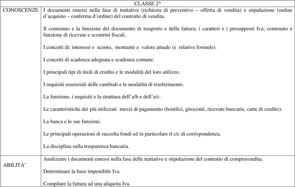 I concetti di: interesse e sconto, montante e valore attuale (e relative formule). I concetti di scadenza adeguata e scadenza comune.