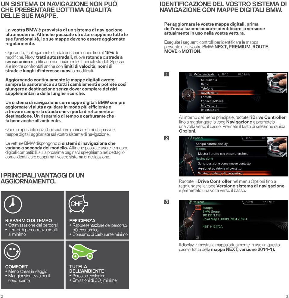 Nuovi tratti autostradali, nuove rotonde o strade a senso unico modificano continuamente i tracciati stradali.