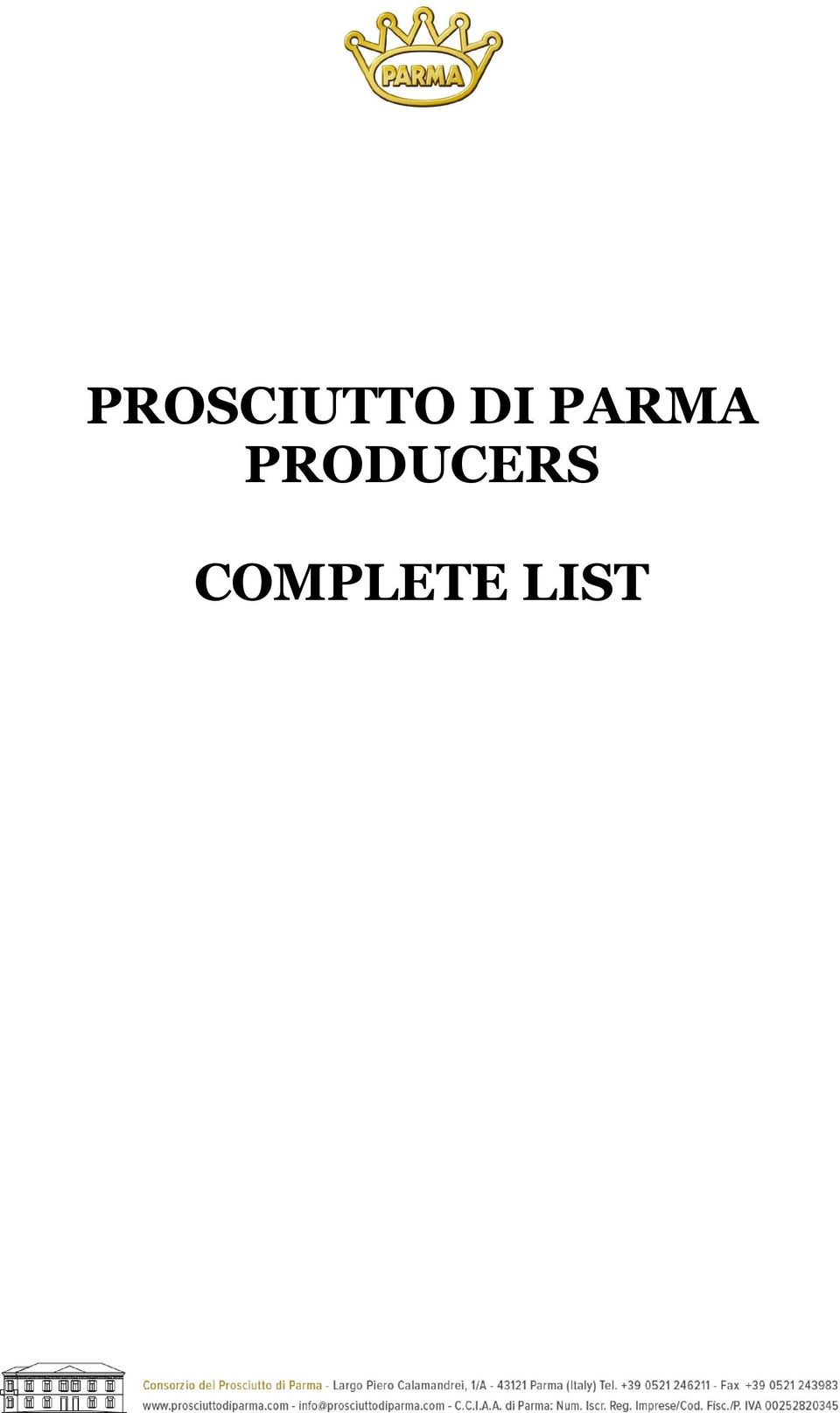 PRODUCERS