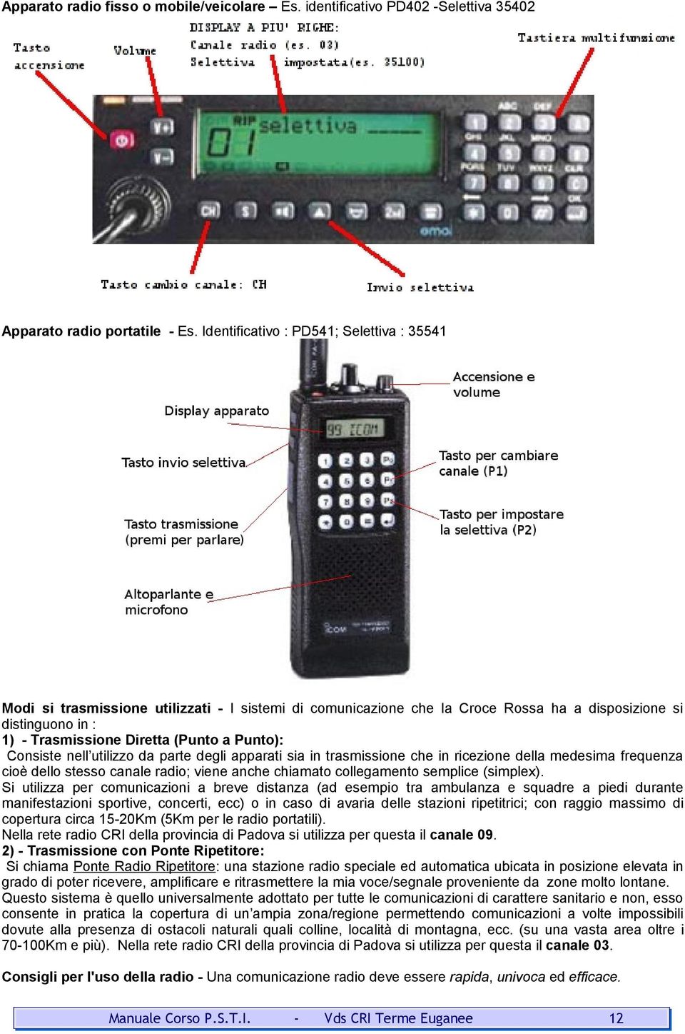 Consiste nell utilizzo da parte degli apparati sia in trasmissione che in ricezione della medesima frequenza cioè dello stesso canale radio; viene anche chiamato collegamento semplice (simplex).