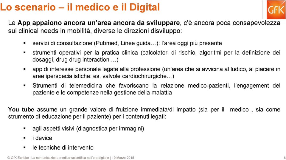 app di interesse personale legate alla professione (un area che si avvicina al ludico, al piacere in aree iperspecialistiche: es.