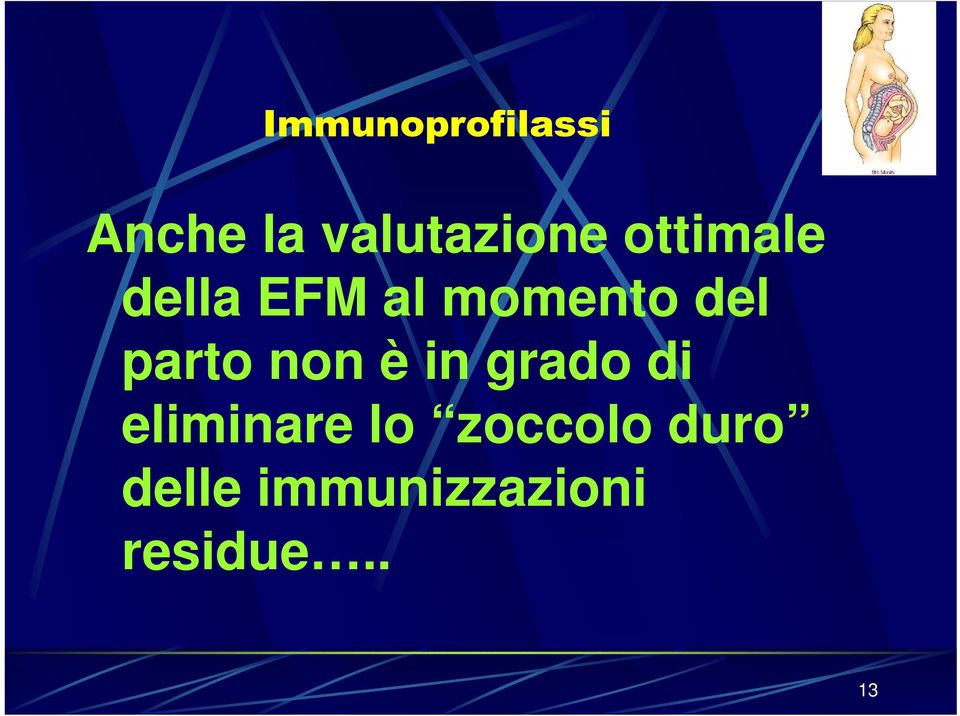 parto non è in grado di eliminare lo