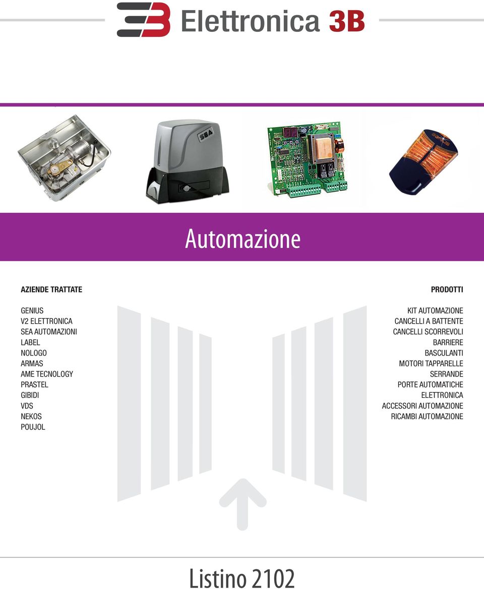 AUTOMAZIONE CANCELLI A BATTENTE CANCELLI SCORREVOLI BARRIERE BASCULANTI MOTORI