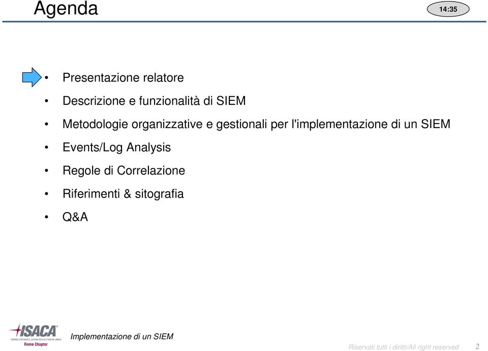 gestionali per l'implementazione di un SIEM