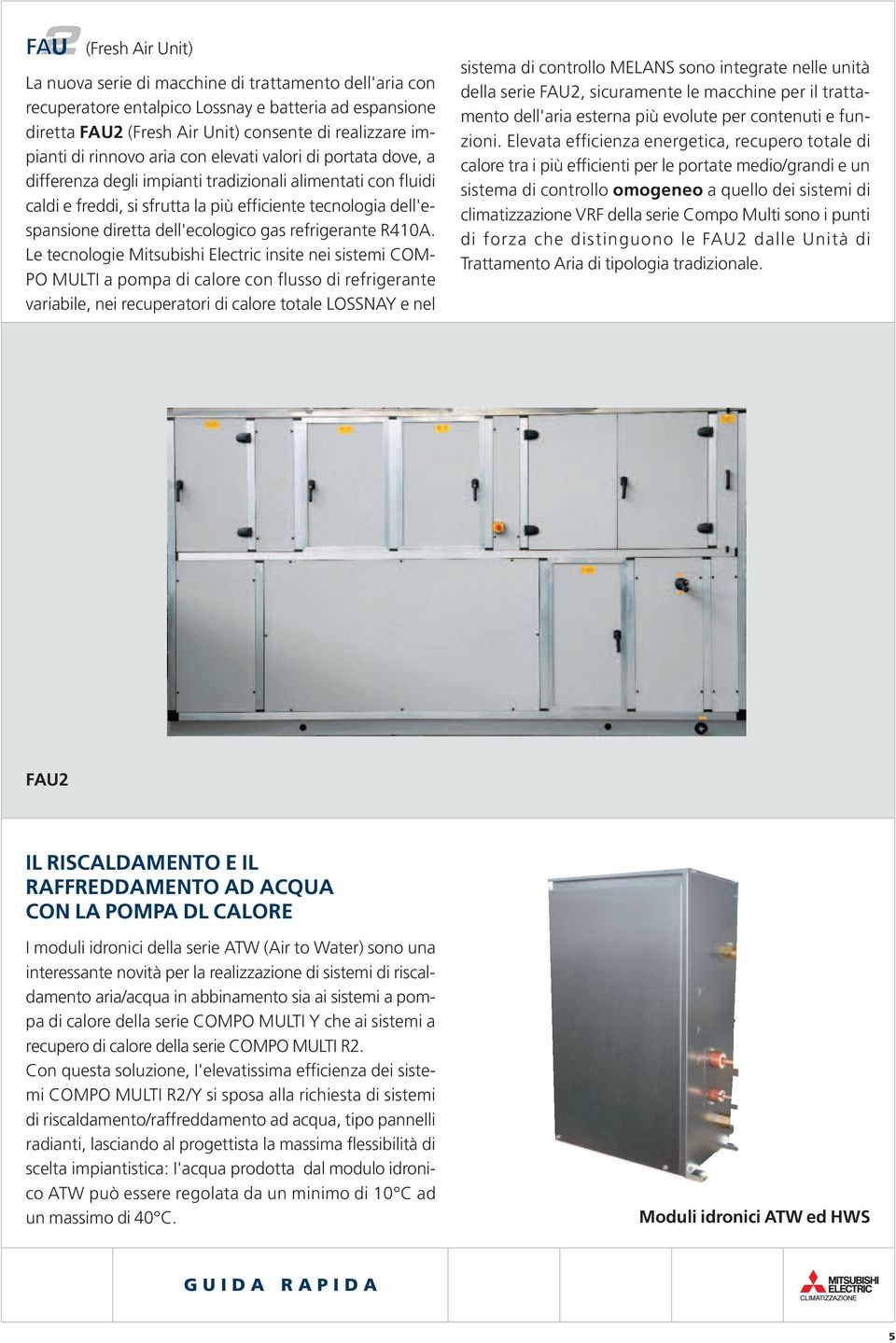 dell'ecologico gas refrigerante R410A.