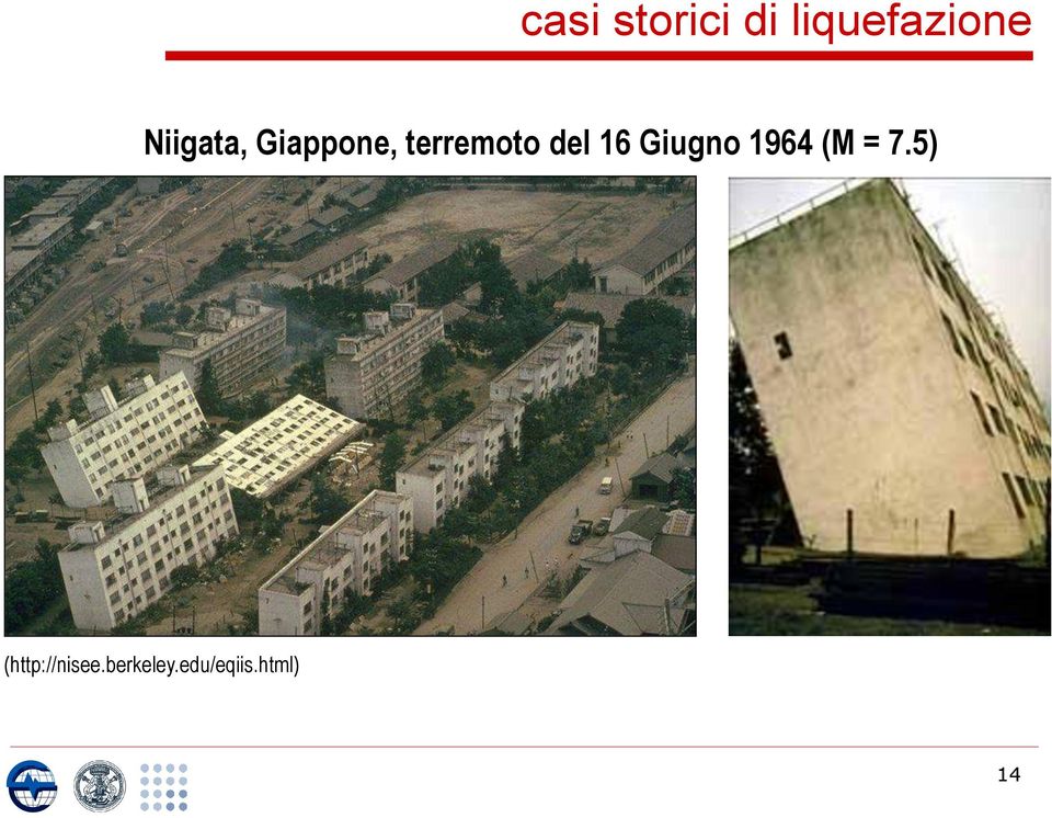 del 16 Giugno 1964 (M = 7.