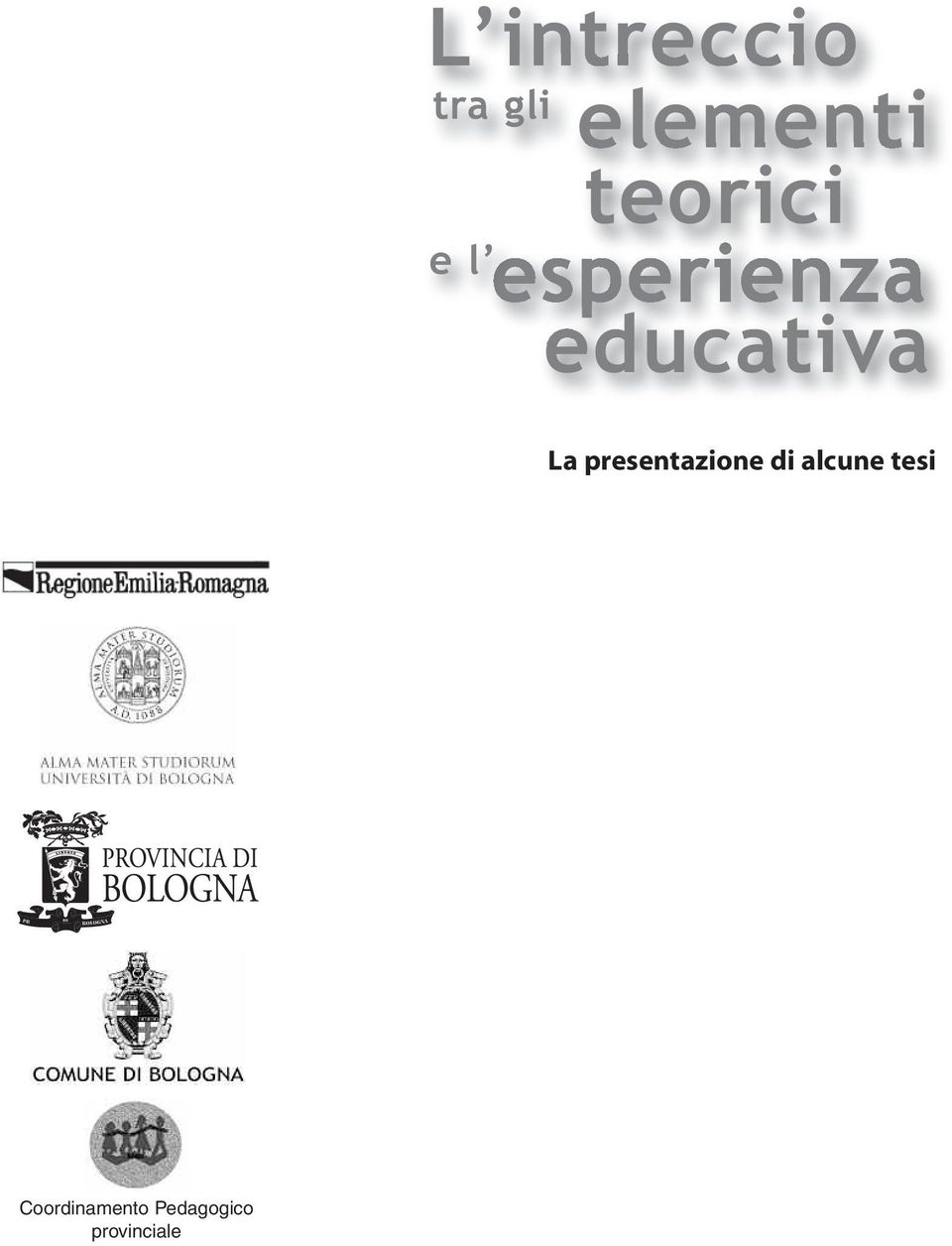 La presentazione di alcune tesi