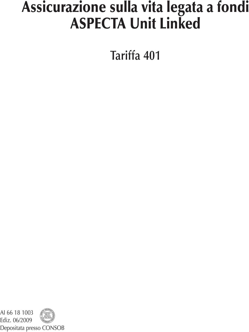 Linked Tariffa 401 AI 66 18