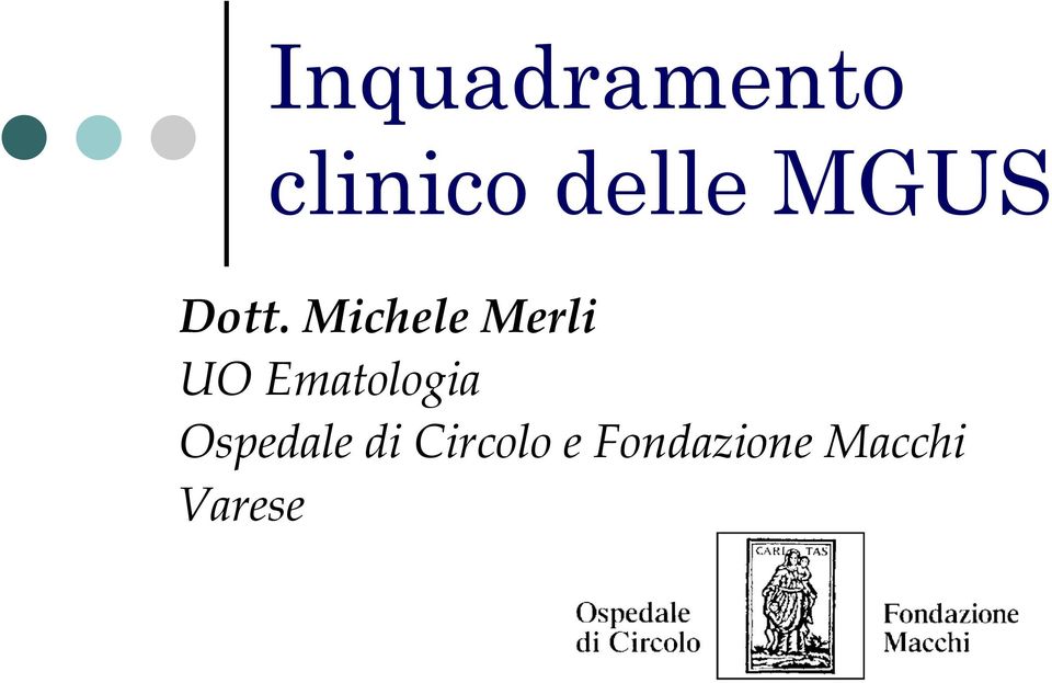 Michele Merli UO Ematologia